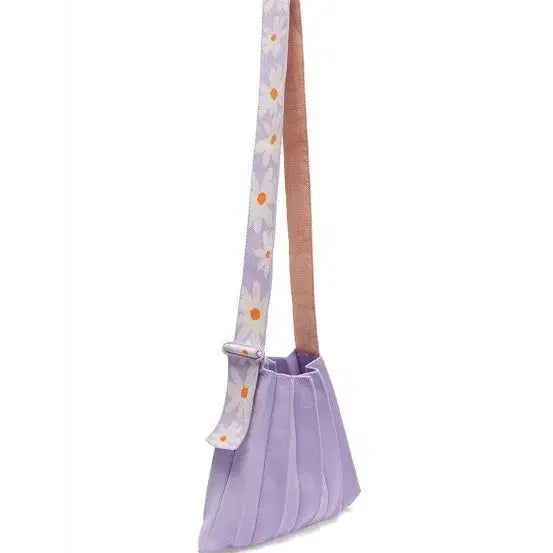 [BUNJANG] Joseph &amp; Stacey Lucky Pleats Knit Daisy Bag Lavender / 조셉앤스테이시 럭키 플리츠 니트 데이지백(새상품)
