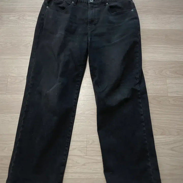 [BUNJANG] Guess Signature Logo Slim Fit Denim Jeans (Size 34) / [정품] Guess 게스 시그니처 로고 슬림핏 데님 (상태굿) 34