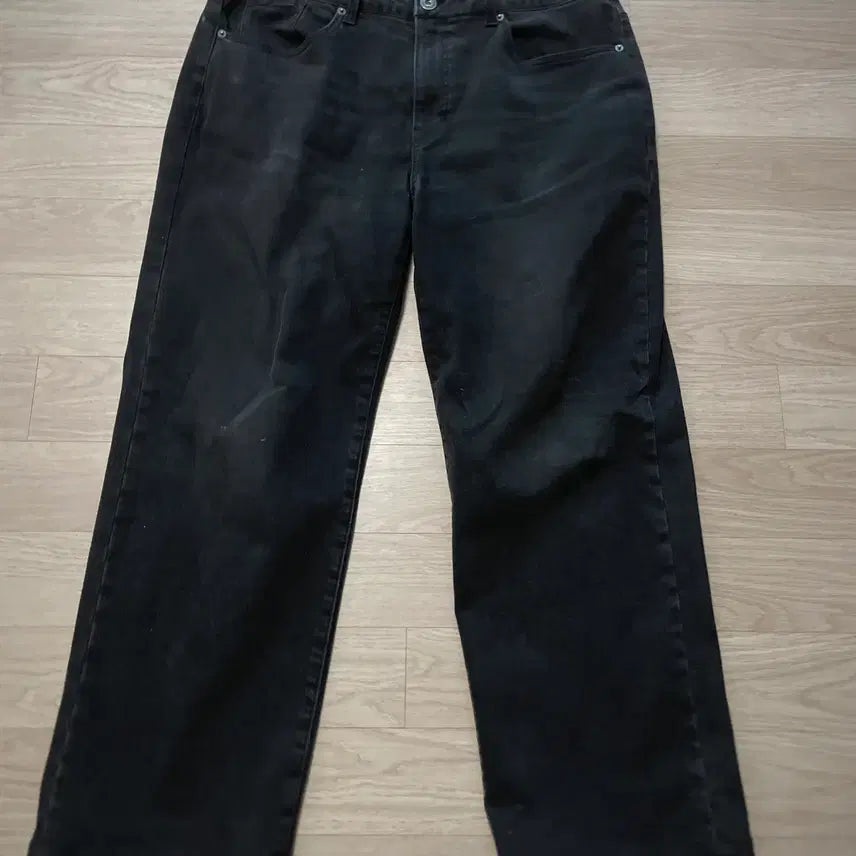 [BUNJANG] Guess Signature Logo Slim Fit Denim Jeans (Size 34) / [정품] Guess 게스 시그니처 로고 슬림핏 데님 (상태굿) 34