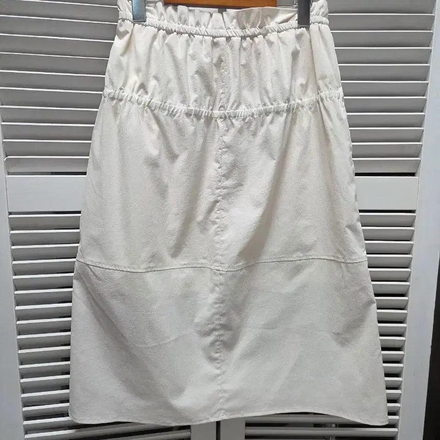 [BUNJANG] KUHO Seersucker Blend Summer Skirt / 구호 KUHO  바스락?시어서커?여름 스커트