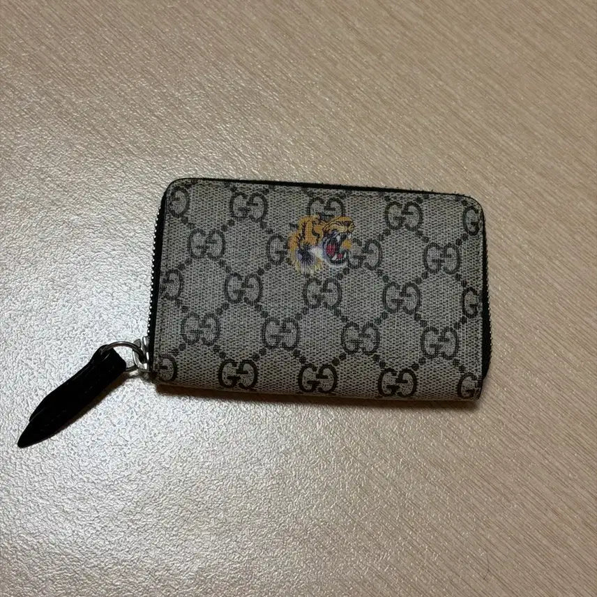 [BUNJANG] Gucci Tiger GG Logo Card Holder / 구찌 타이거 카드지갑