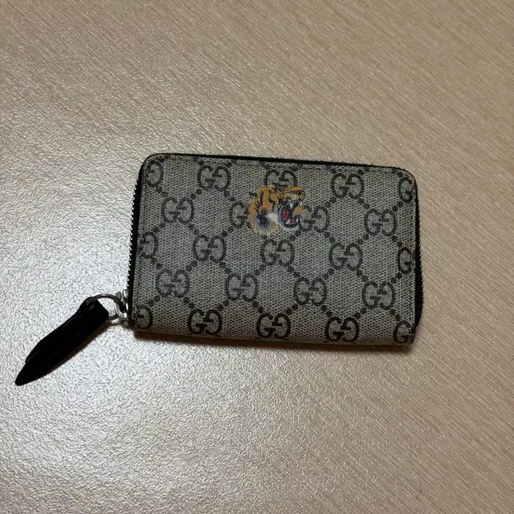 [BUNJANG] Gucci Tiger GG Logo Card Holder / 구찌 타이거 카드지갑