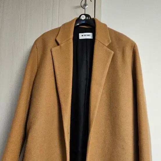 [BUNJANG] Insilence Cashmere Coat Camel / 인사일런스 캐시미어  코트 카멜
