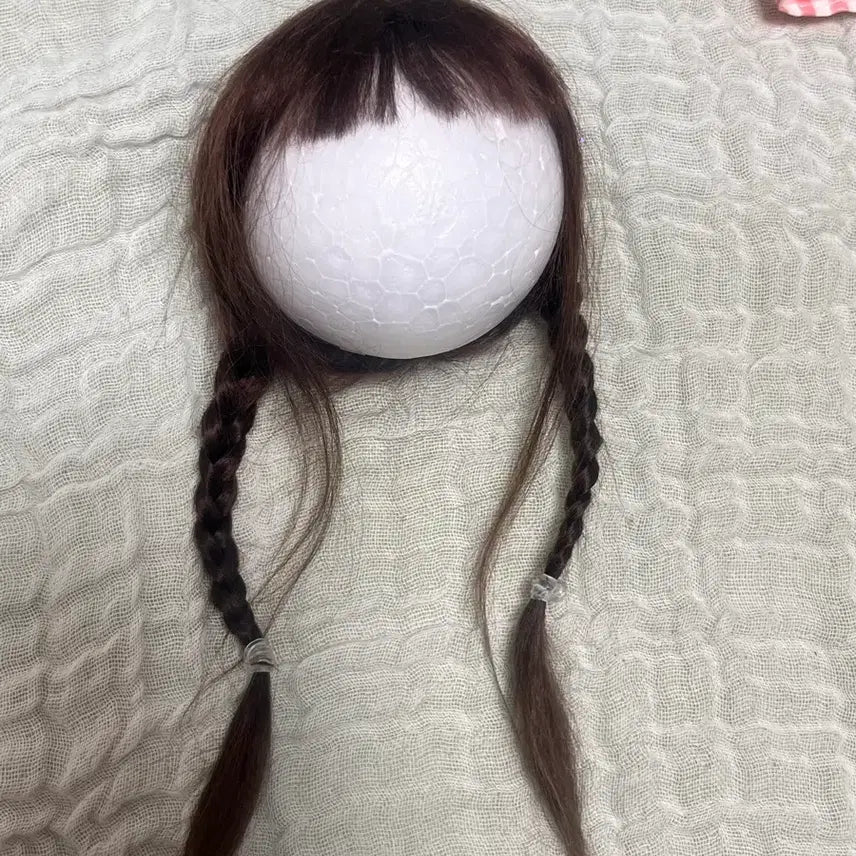[BUNJANG] Mohair Hard Cap Wig (Estimated 7-inch) / 7인치 추정 모헤어 하드캡 가발 판매합니다