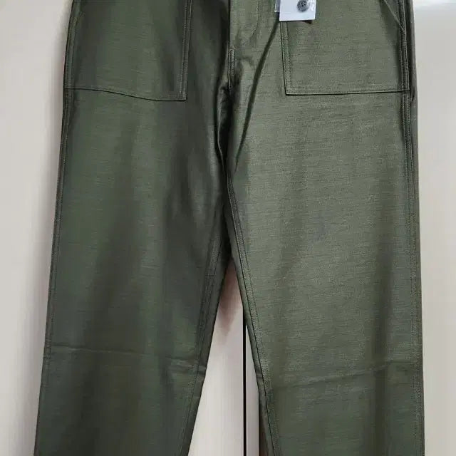 [BUNJANG] Steady Everywear SEW Fatigue Pants Olive 2 / SEW 퍼티그 팬츠 올리브 2