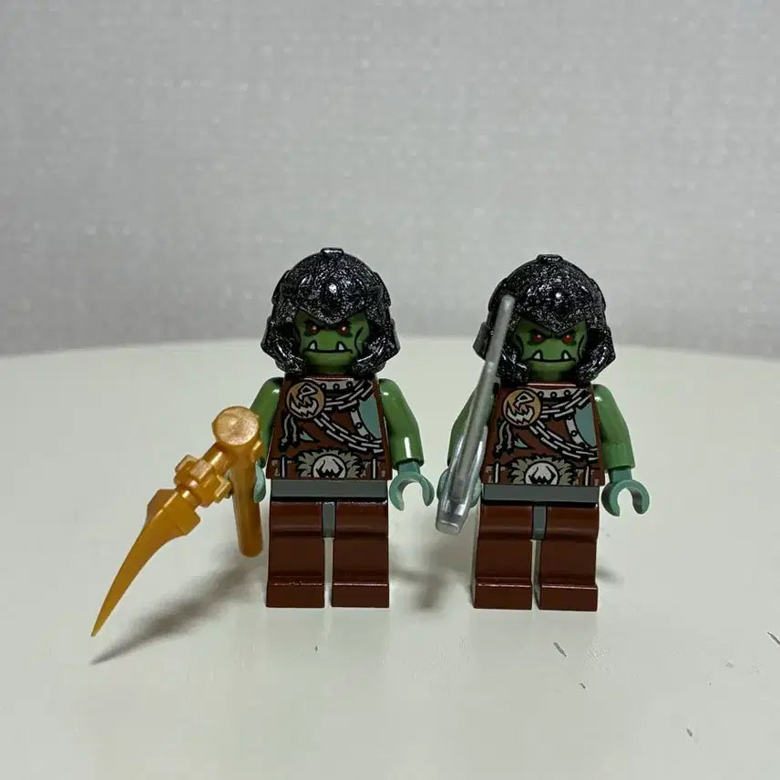 [BUNJANG] LEGO Castle Warrior Orc Minifigure Bundle Set / 래고 캐슬 워리어 트롤 오크 미니피규어 일괄