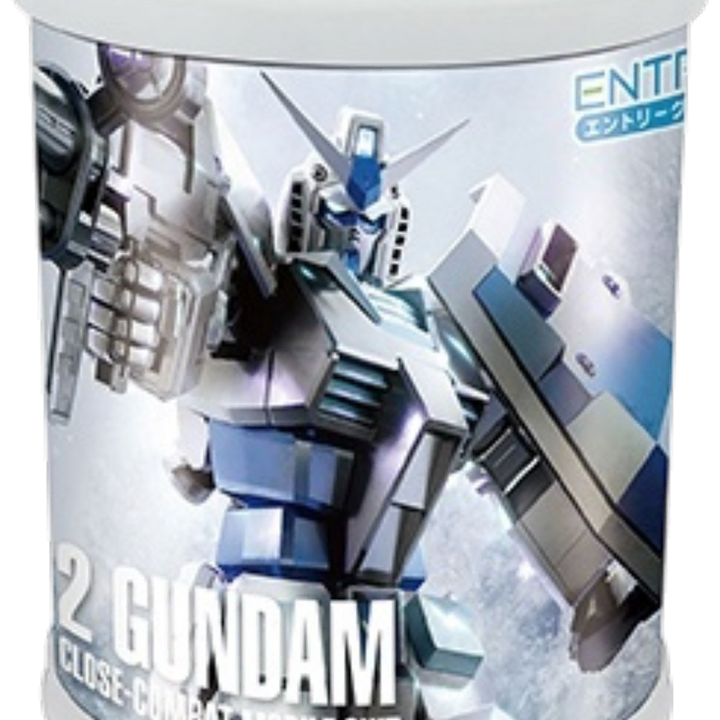 [BUNJANG] Bandai First Gundam Snow Image Color Round Box Gunpla / EG 퍼스트 건담 (스노우 이미지 컬러) 반다이 라운드 박스 건프라