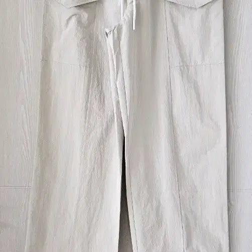 [BUNJANG] High Quality Beige Two-Way Banding Pants / 고퀄바스락베이지 밴딩 투웨이팬츠