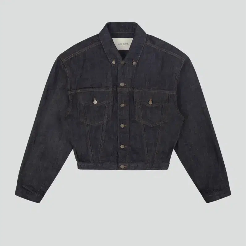 [BUNJANG] ENTIRE STUDIO Raw Indigo Denim Jacket L Size / (새상품) 엔타이어 스튜디오 데님 자켓 RAW INDIGO L사이즈