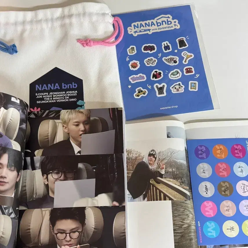 [BUNJANG] SEVENTEEN Nanaminbak Photobook Set / 세븐틴 나나민박 포토북 세트