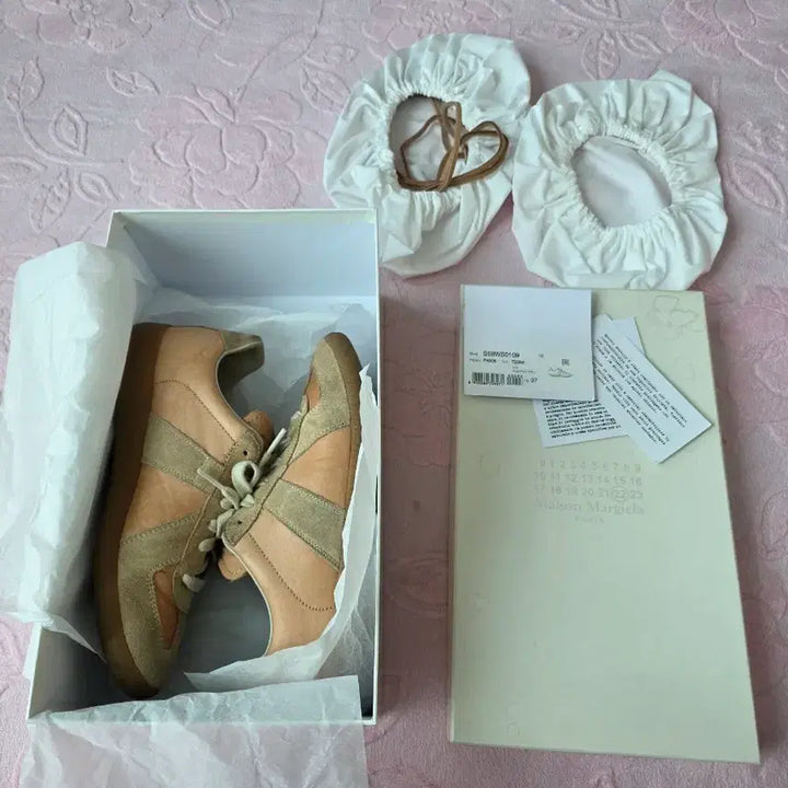 [BUNJANG] Maison Margiela German Army Sneakers Beige / 메종 마르지엘라 독일군 스니커즈 베이지