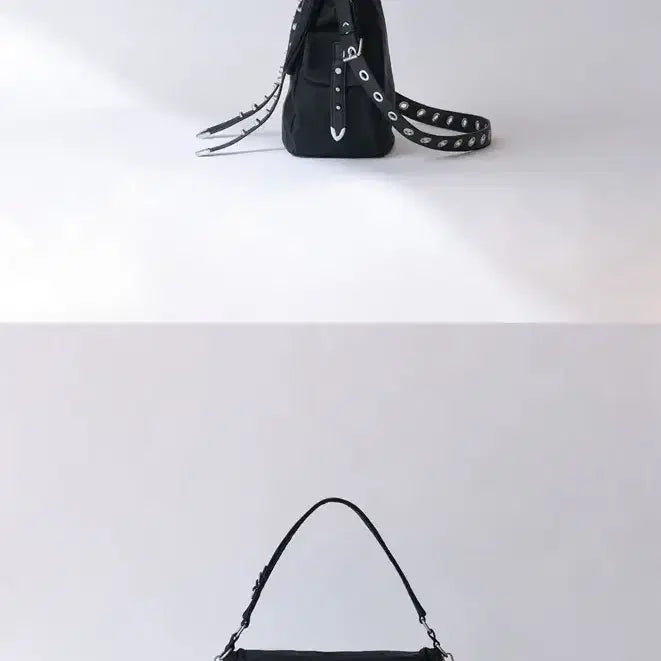 [BUNJANG] Neling Nylon Shoulder Crossbody Bag / 닐링 오전 11시 30분 숄더백 크로스백 가방