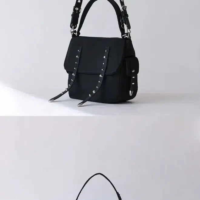 [BUNJANG] Neling Nylon Shoulder Crossbody Bag / 닐링 오전 11시 30분 숄더백 크로스백 가방