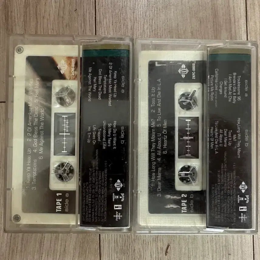 [BUNJANG] 2Pac Greatest Hits Cassette Tapes (2) / 2Pac Greatest Hits 카세트테이프 2개