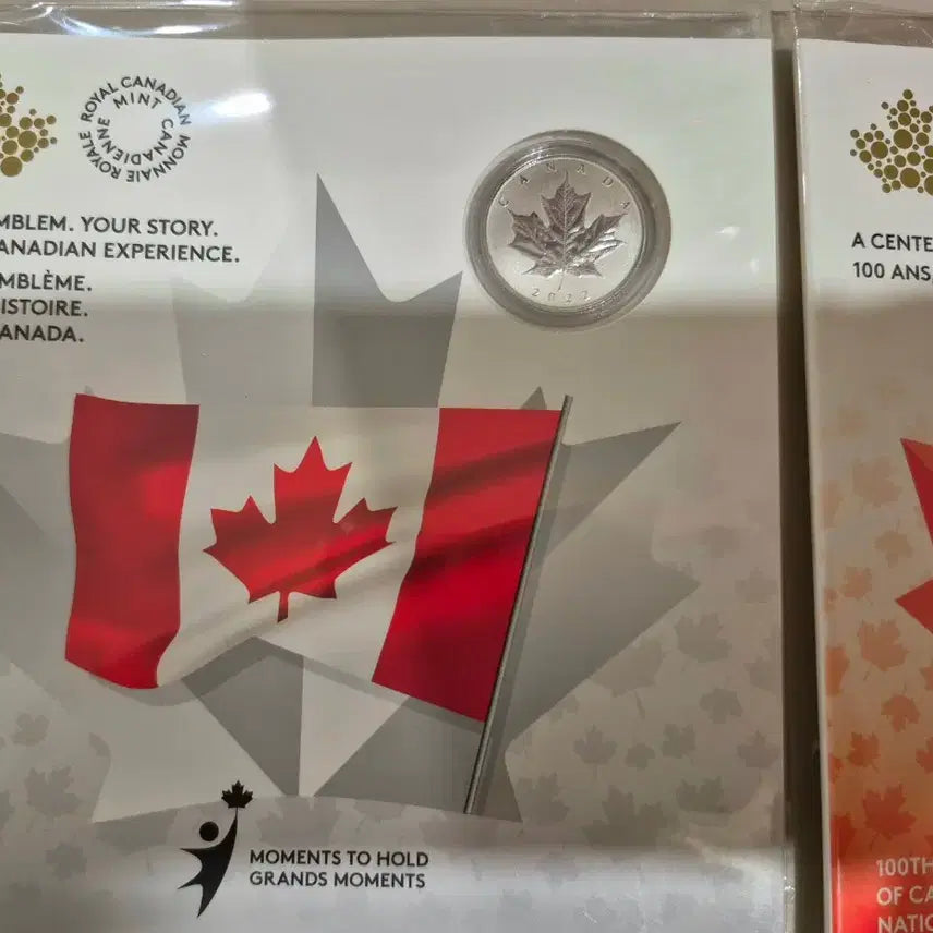 [BUNJANG] Royal Canadian Mint 100th Anniversary Maple Silver Coin Set / 한정판 캐나다 조폐국 100주년  메이플 은화 세트