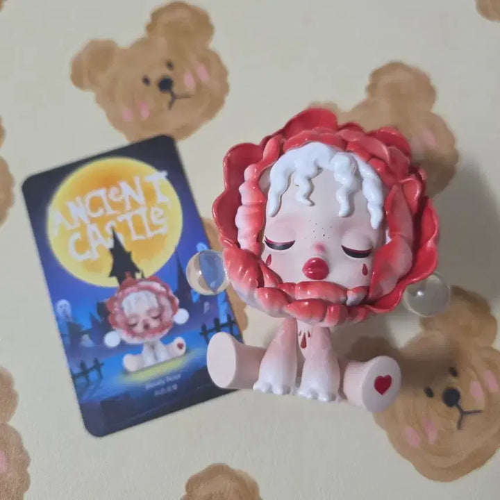 [BUNJANG] Pop Mart Skullpanda Ancient Castle Series Bloody Rose Figure / 팝마트 피규어 스컬판다 에이션트 캐슬 시리즈 블러드로즈 (블러디로즈)
