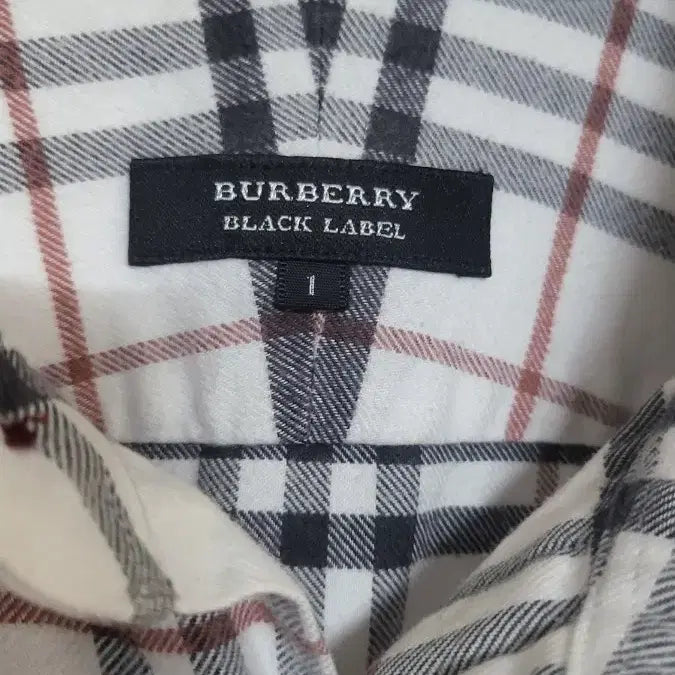 [BUNJANG] Burberry Black Label Check Shirt / 버버리 블랙라벨 체크 남방 셔츠 1