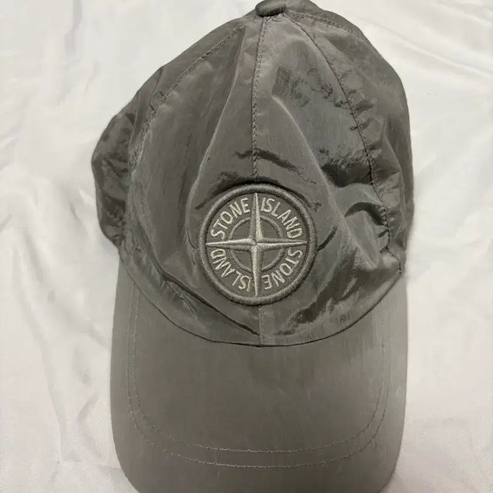 [BUNJANG] Stone Island Nylon Metal Ball Cap Grey L / 스톤아일랜드 나일론 메탈 볼캡 그레이