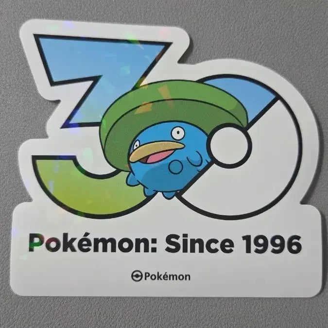 [BUNJANG] Pokemon 30th Anniversary Lotusmon Holo Sticker / 포켓몬 30주년 연꽃몬 스티커