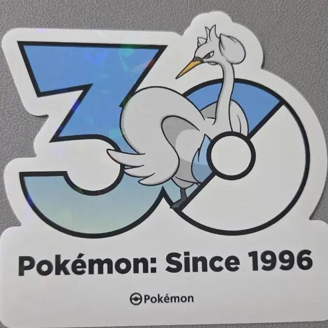 [BUNJANG] Pokemon 30th Anniversary Swan Sticker / 포켓몬 30주년 스티커 스완나