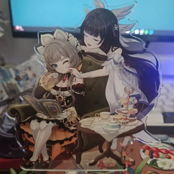 [BUNJANG] Genshin Impact Columbina &amp; Sandrone Unofficial Acrylic Standee / 원신 콜롬비나&amp;산드로네 비공식 아크릴