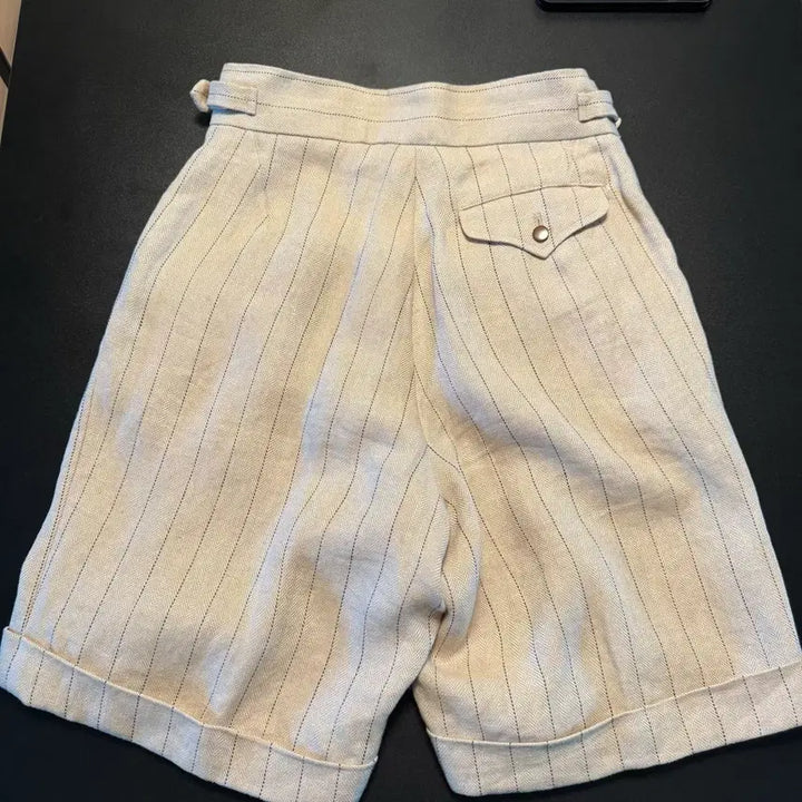 [BUNJANG] Habercorp Linen Gurkha Shorts / 하버색 린넨 구르카 쇼츠