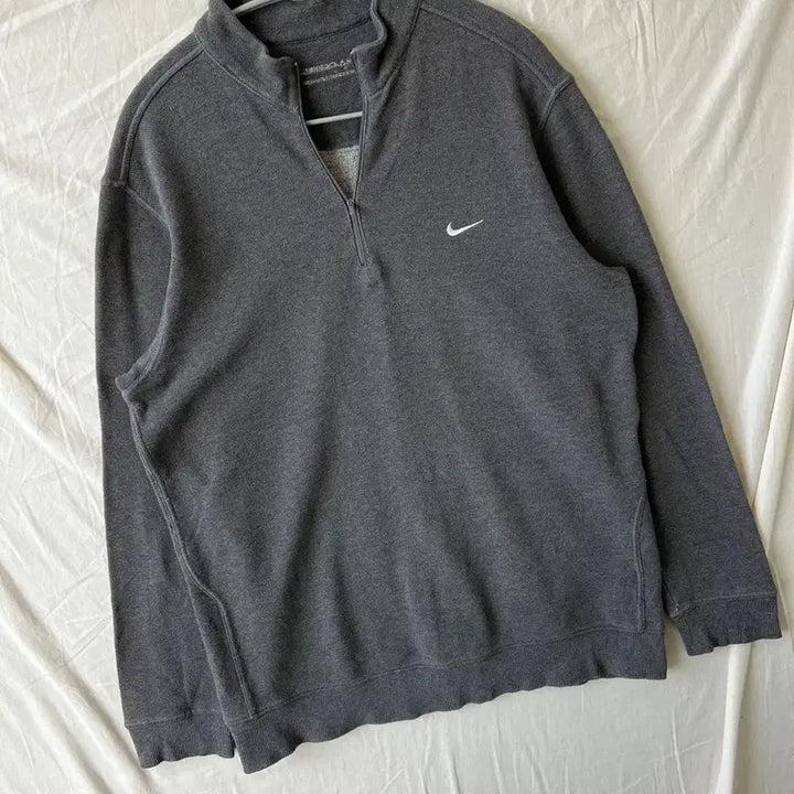 [BUNJANG] Nike Swoosh Half-Zip Sweatshirt / 나이키 스우시 반집업