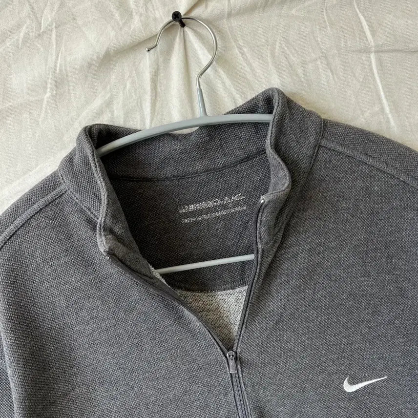 [BUNJANG] Nike Swoosh Half-Zip Sweatshirt / 나이키 스우시 반집업