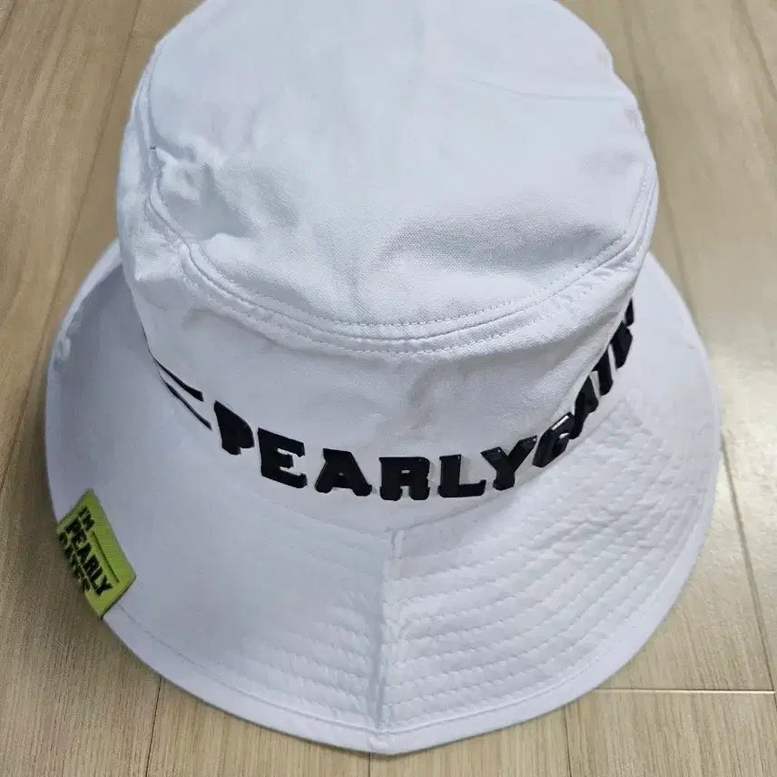 [BUNJANG] Pearly Gates White Bucket Hat / [PEARLY GATES] 파리게이츠 화이트 버킷햇 58