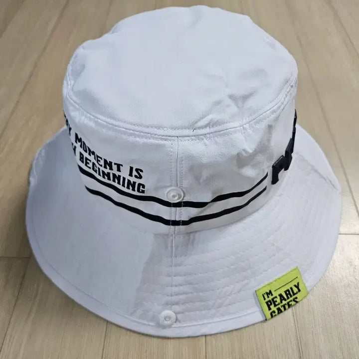 [BUNJANG] Pearly Gates White Bucket Hat / [PEARLY GATES] 파리게이츠 화이트 버킷햇 58