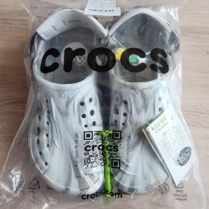 [BUNJANG] Crocs Echo Clog Marble Moonlight / 크록스 에코 클로그 마블 문라이트