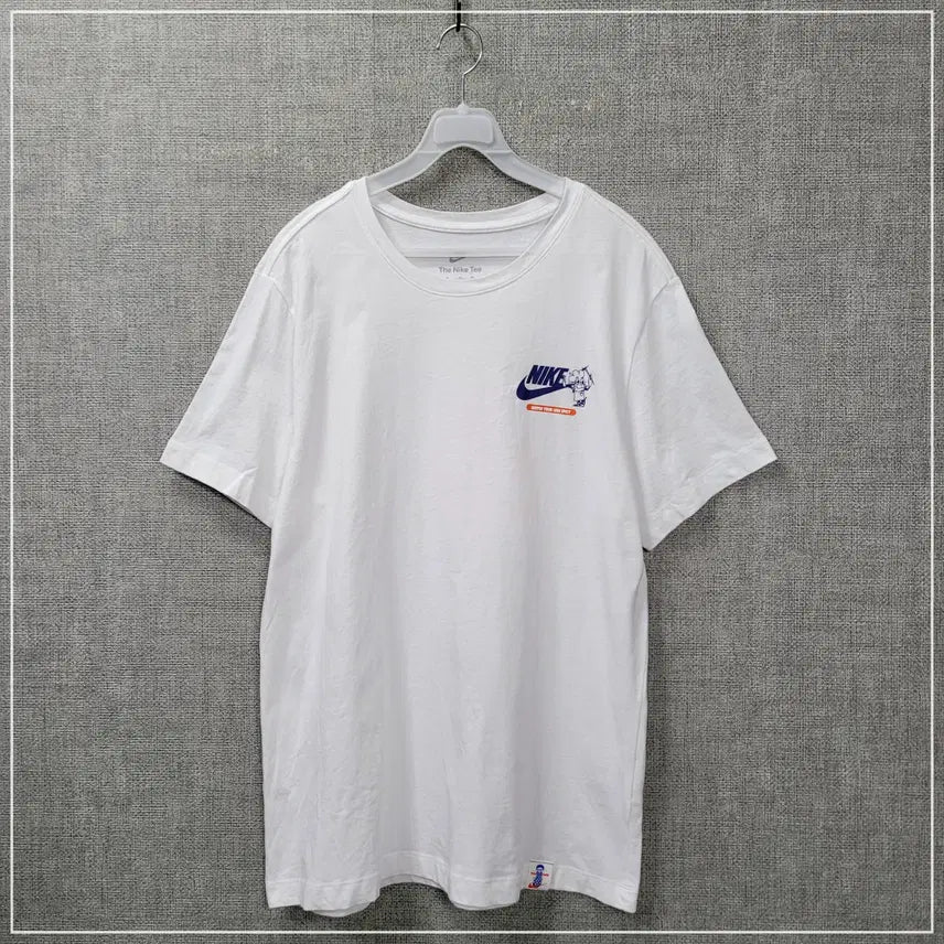 [BUNJANG] Nike Back Printing White T-Shirt Men&