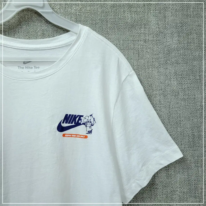 [BUNJANG] Nike Back Printing White T-Shirt Men&