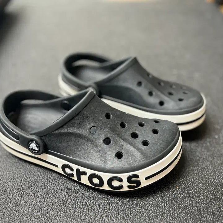 [BUNJANG] Crocs Baya Band Clogs Black US W7/M5 / 크록스 바야밴드 블랙 230 / M5 / W7