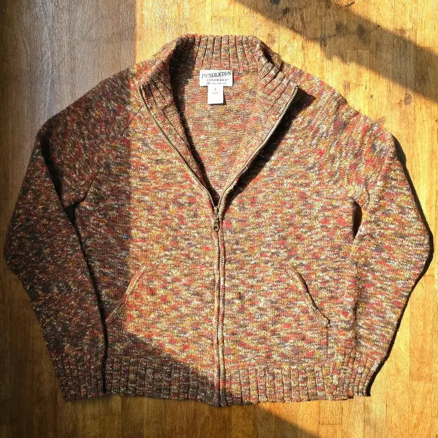 [BUNJANG] Pendleton Shetland Wool Zip-Up Knit (Women&