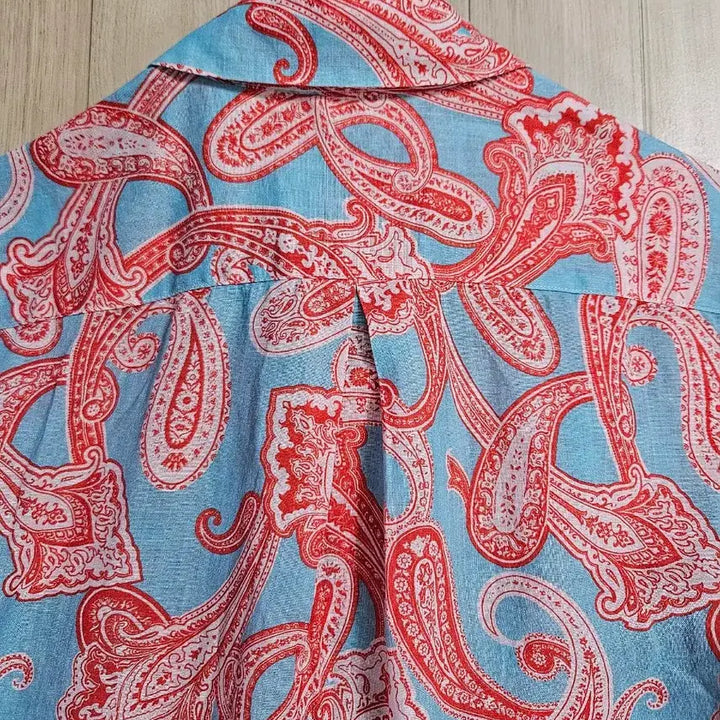 [BUNJANG] Etro Paisley Summer Long Sleeve Shirt / [ETRO] 에트로 페이즐리 여름 긴팔셔츠 42