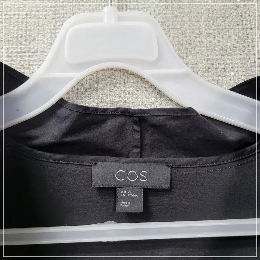 [BUNJANG] COS All Black Cotton Dress Women&