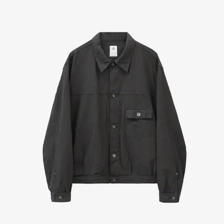 [BUNJANG] Poleraitu Light Trucker Jacket Charcoal / [3] 폴리테루 라이트 트러커 차콜