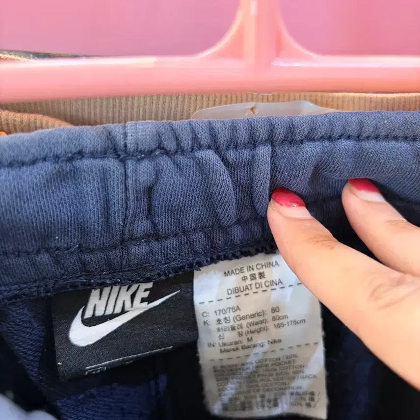 [BUNJANG] Nike Just Do It Sweat Shorts Navy / 나이키 Just Do It 스웨트 반바지 네이비