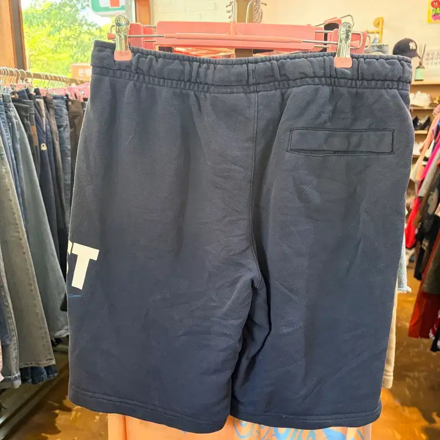 [BUNJANG] Nike Just Do It Sweat Shorts Navy / 나이키 Just Do It 스웨트 반바지 네이비