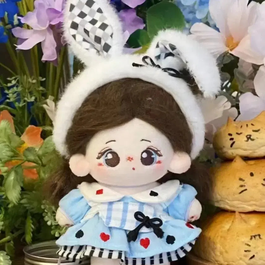 [BUNJANG] 10cm Unspecified Type Cotton Doll Alice Series Outfit / 10cm 무속성 솜인형 옷 앨리스 시리즈
