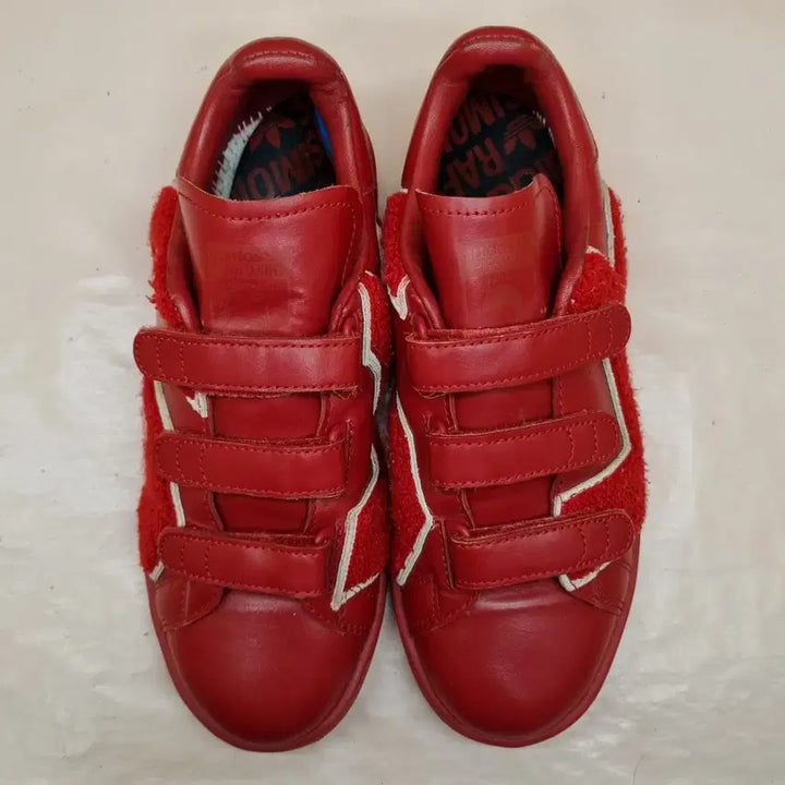 [BUNJANG] Adidas x Raf Simons Red Sneakers / 아디다스x라프시몬스 레드 운동화 235