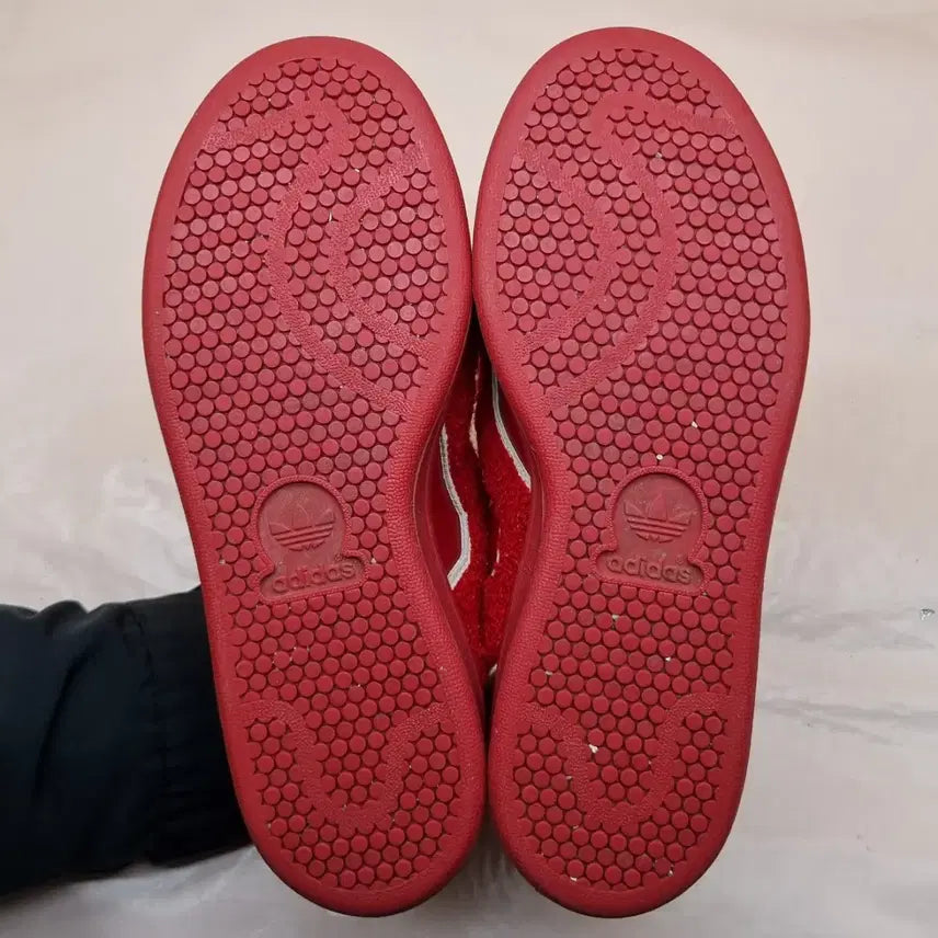 [BUNJANG] Adidas x Raf Simons Red Sneakers / 아디다스x라프시몬스 레드 운동화 235
