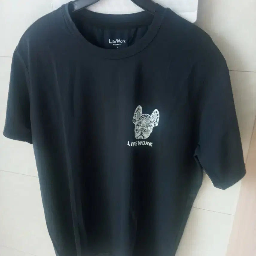 [BUNJANG] Lifework Cooling Short-Sleeve T-Shirt Black / 라이프워크 냉감 반팔 티셔츠 L 새상품 블랙