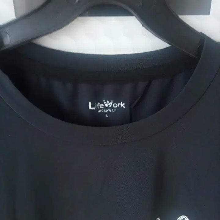 [BUNJANG] Lifework Cooling Short-Sleeve T-Shirt Black / 라이프워크 냉감 반팔 티셔츠 L 새상품 블랙
