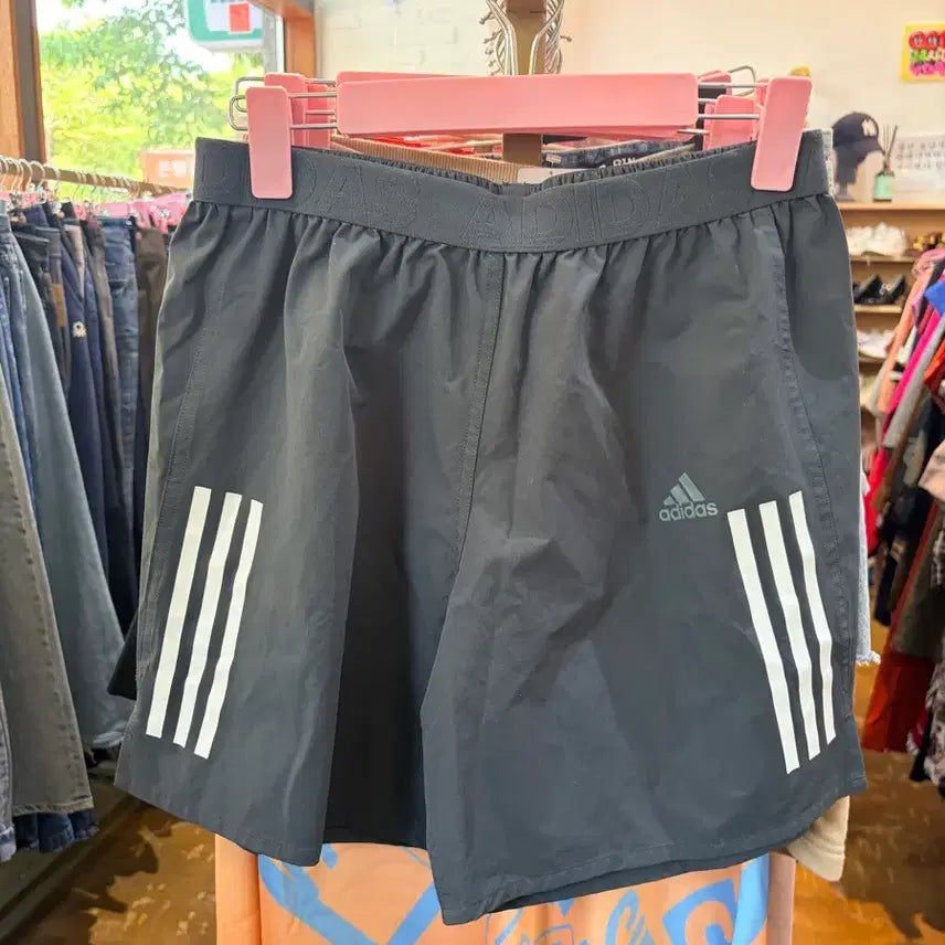 [BUNJANG] Adidas 3-Stripes Shorts Grey / 아디다스 삼선 반바지 그레이