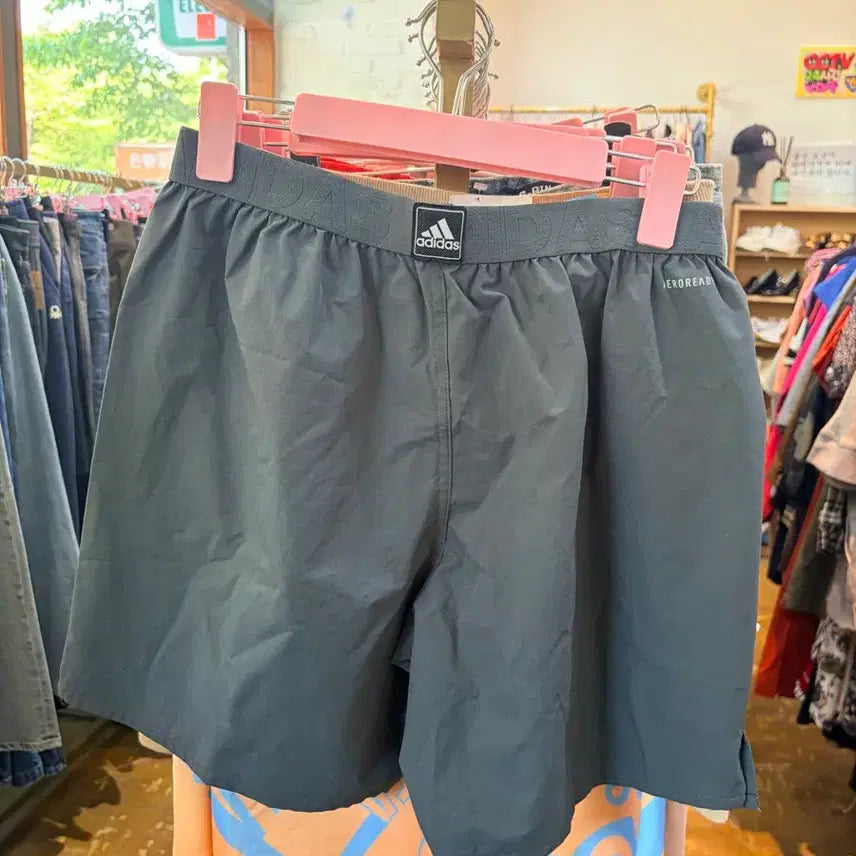 [BUNJANG] Adidas 3-Stripes Shorts Grey / 아디다스 삼선 반바지 그레이
