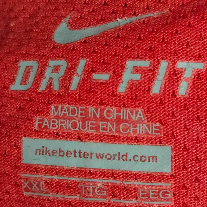 [BUNJANG] Nike Dri-FIT Short Sleeve T-Shirt Red / 나이키 드라이핏 반팔 티셔츠 레드