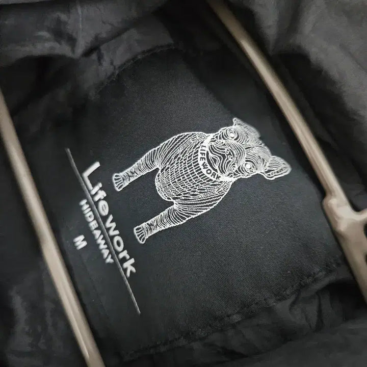[BUNJANG] LIFEWORK Black Windbreaker Jacket / LIFEWORK 라이프워크 블랙 바람막이