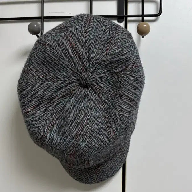 [BUNJANG] Mixxo Herringbone Newsboy Cap / 미쏘 헤링본 뉴스보이 캡 모자